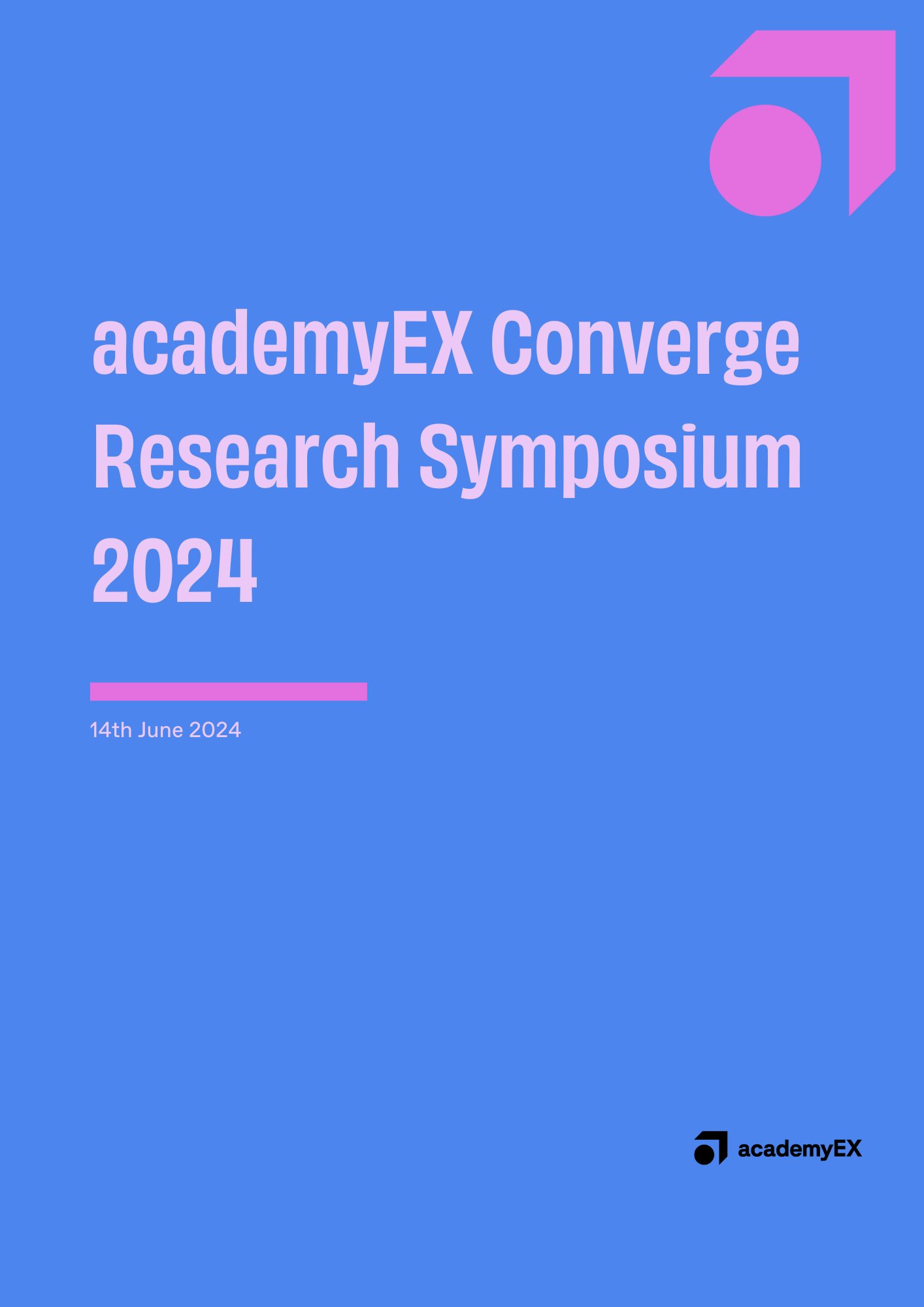 cover of the proceedings of Converge 2024